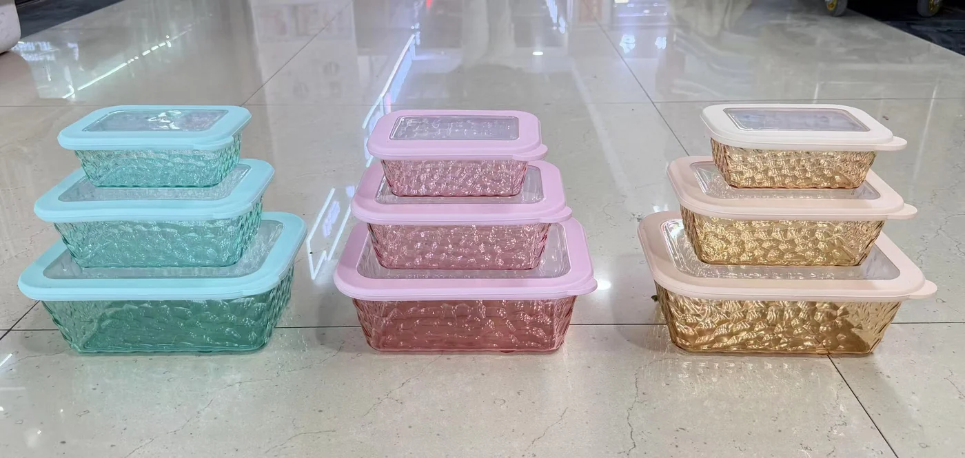 方形叠放保鲜盒