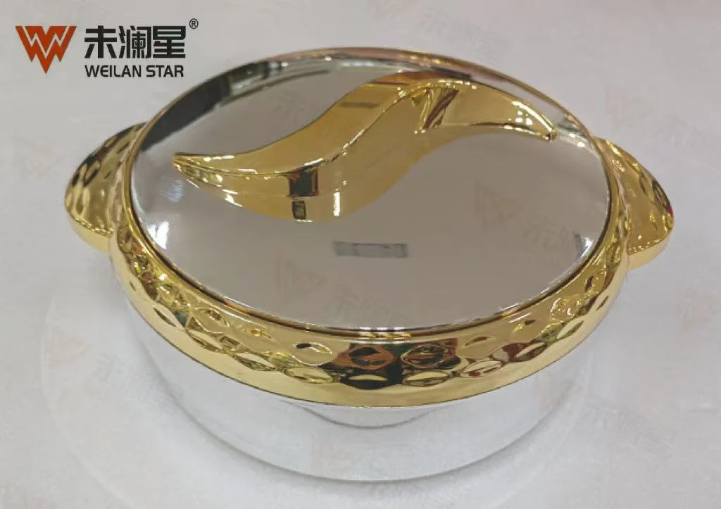 JN3025电镀三件套 塑料+不锈钢保温桶