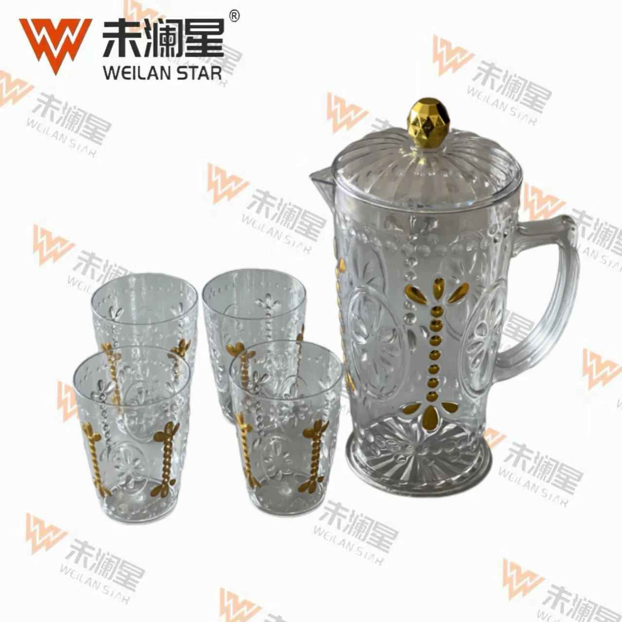 3509-4 水壶杯具套装