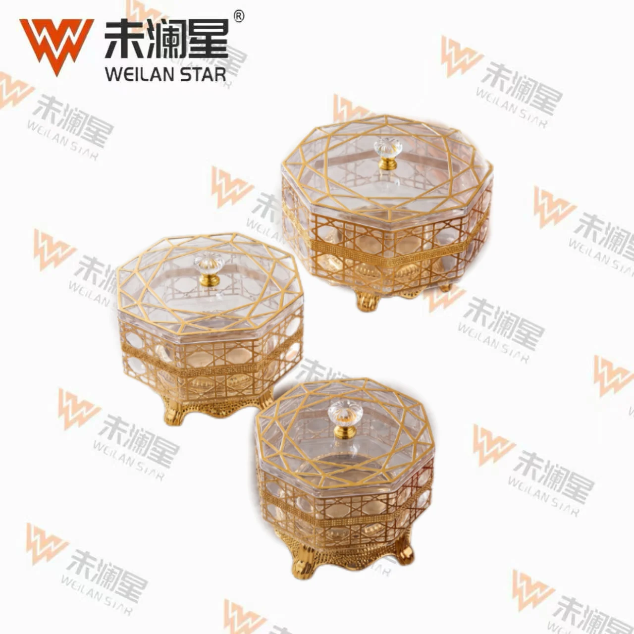 311-7-Transparent-Gold-Foil 果盘