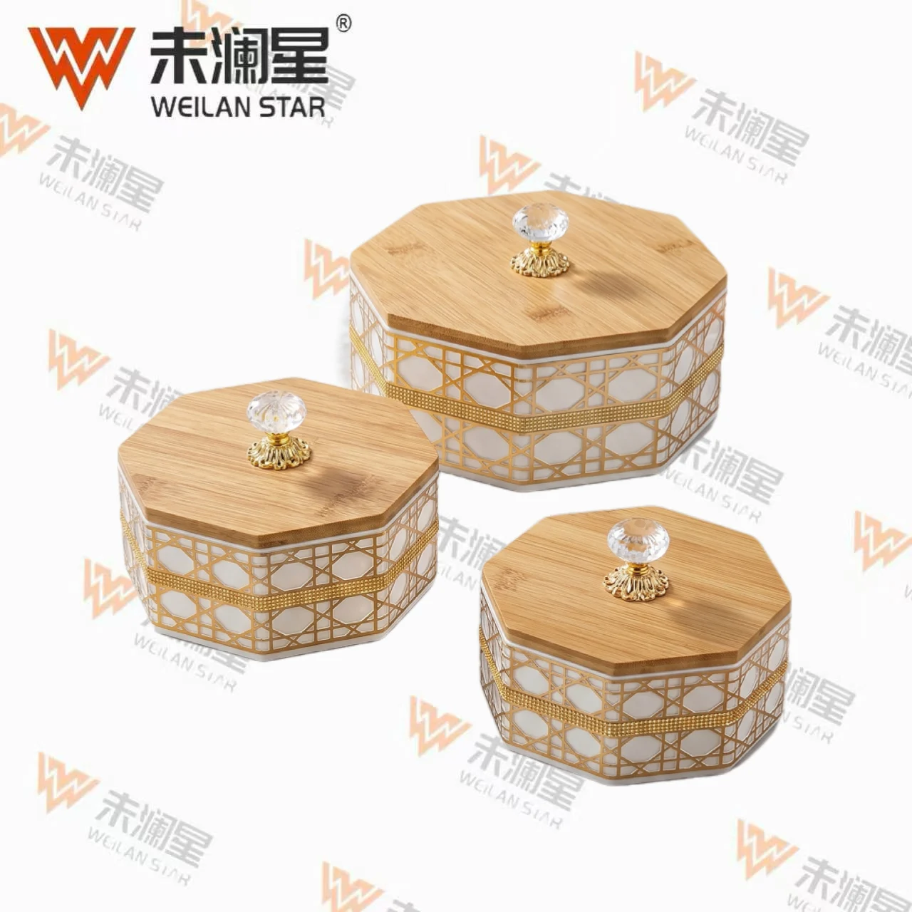 310-12-White-Gold-Foil 果盘