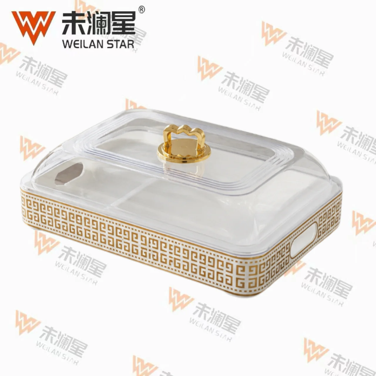 321-3-White-Gold-Foil 果盘
