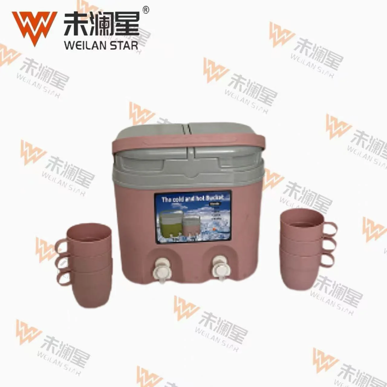 0288-1 塑料+不锈钢保温桶