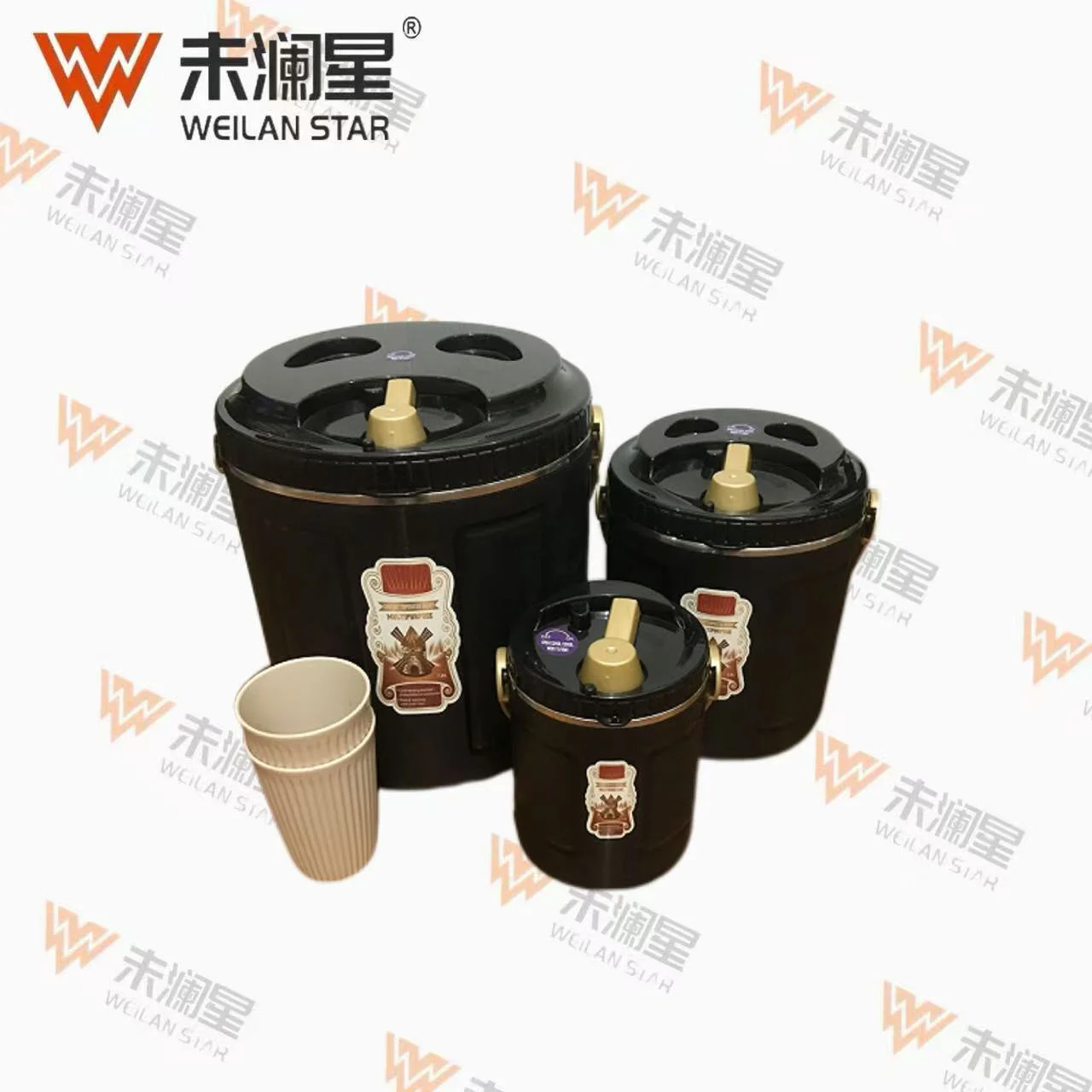 0304 塑料+不锈钢保温桶