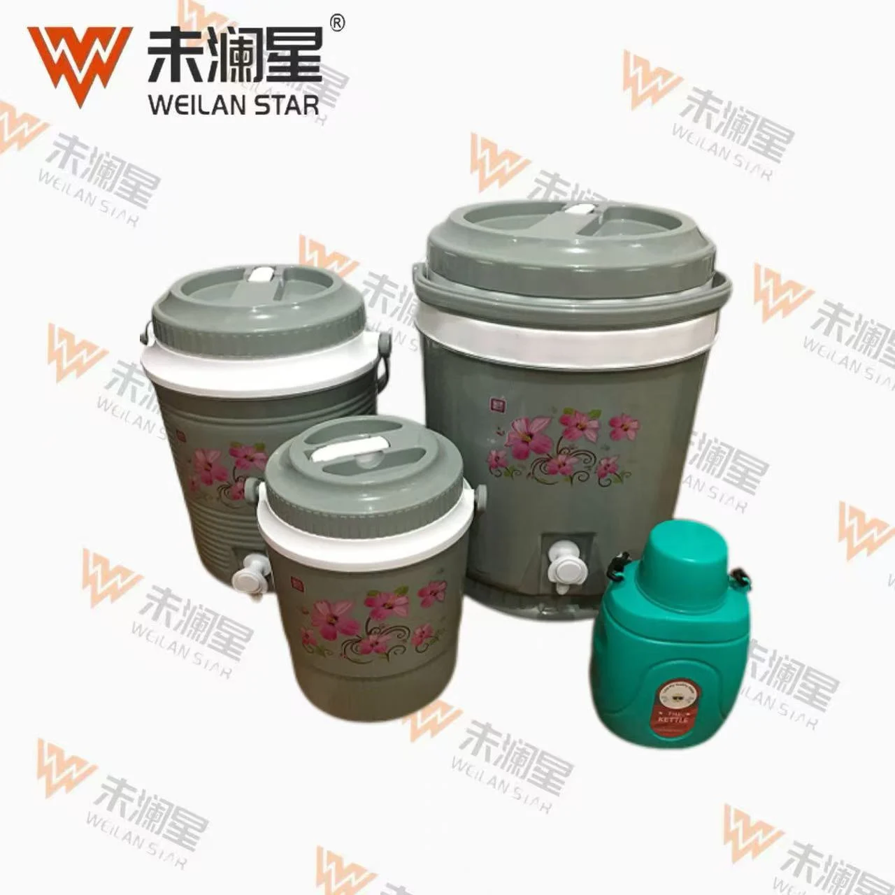 0321 塑料+不锈钢保温桶