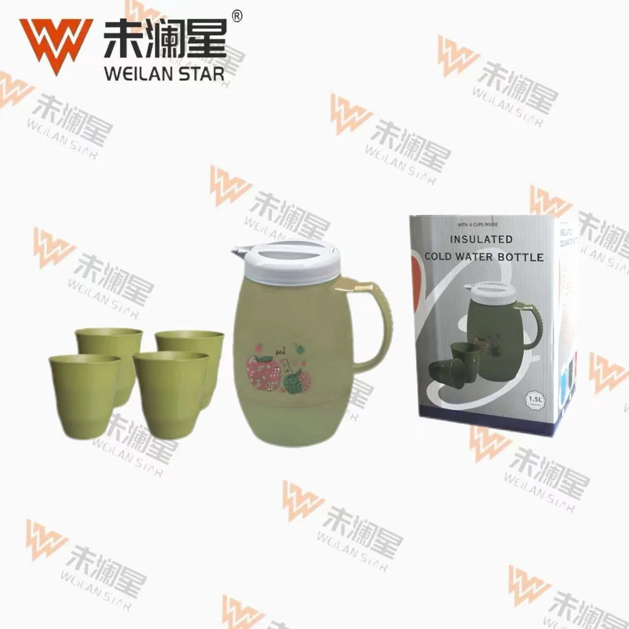 0013 塑料+不锈钢保温桶