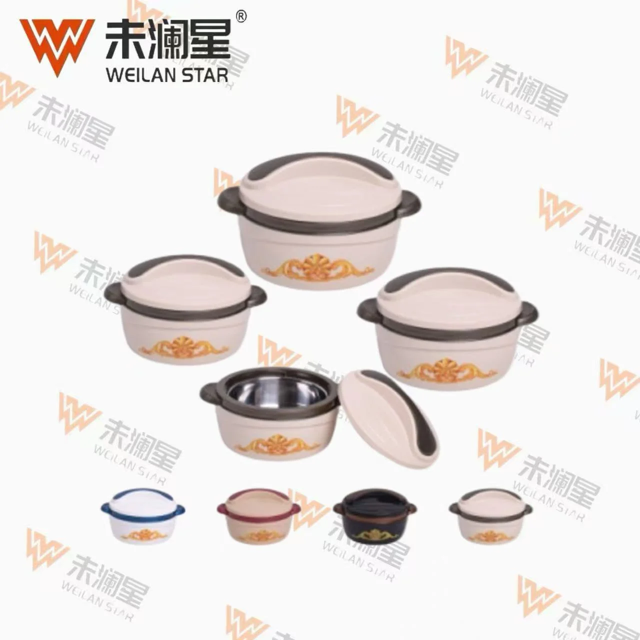 2074-4 塑料+不锈钢保温桶