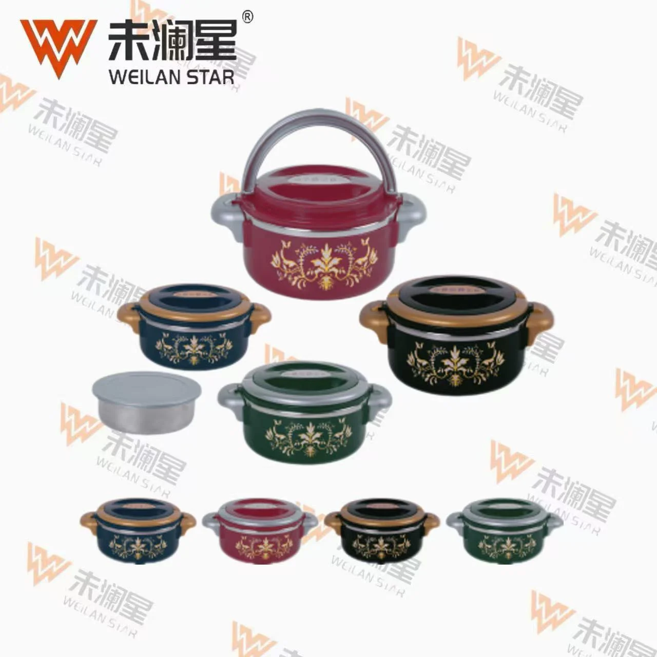 3878-5 塑料+不锈钢保温桶