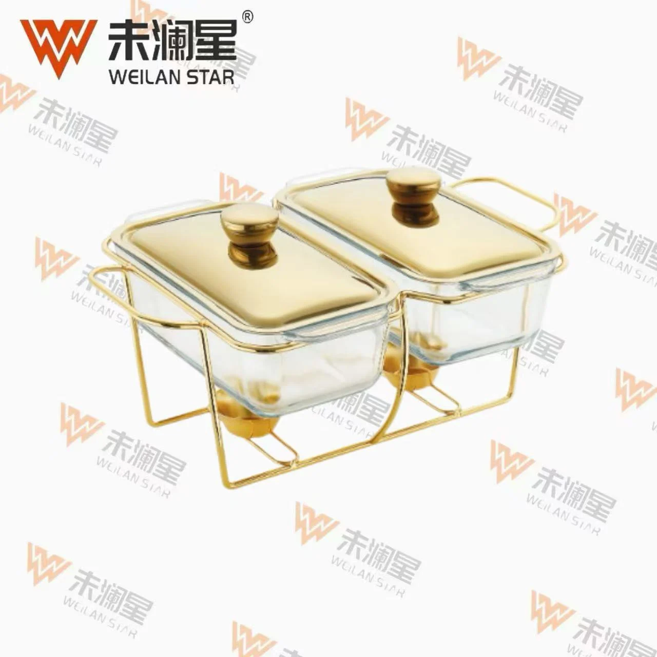 1.3l2金色 玻璃保温炉