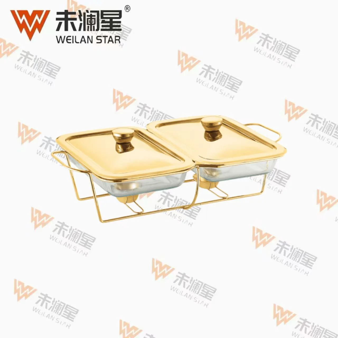 1.5l2金色 玻璃保温炉