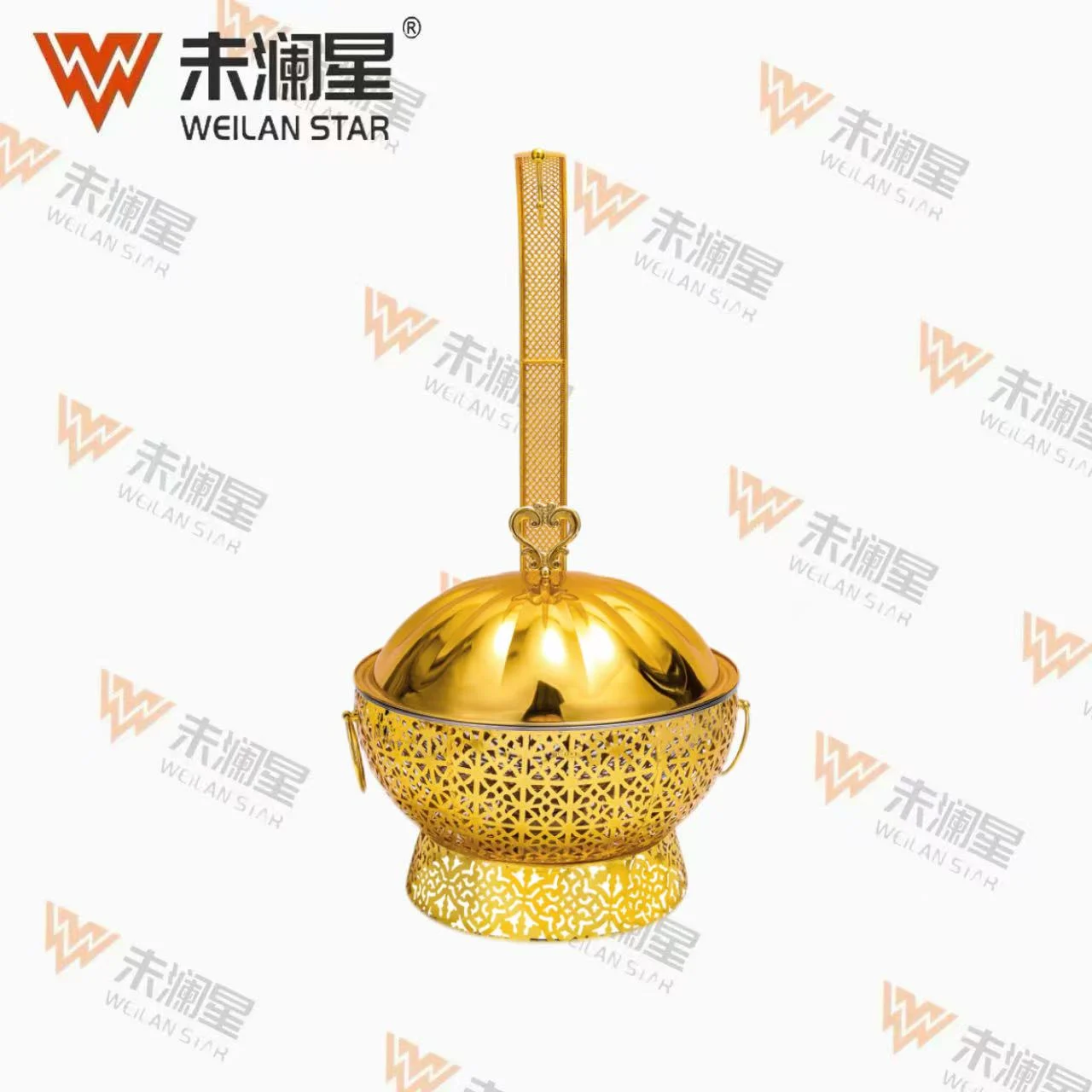 乱纹花边炉 玻璃保温炉