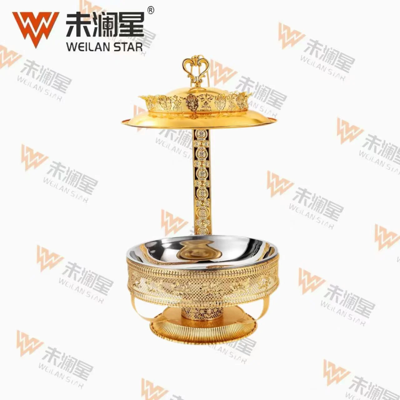 花边盖吊炉 玻璃保温炉