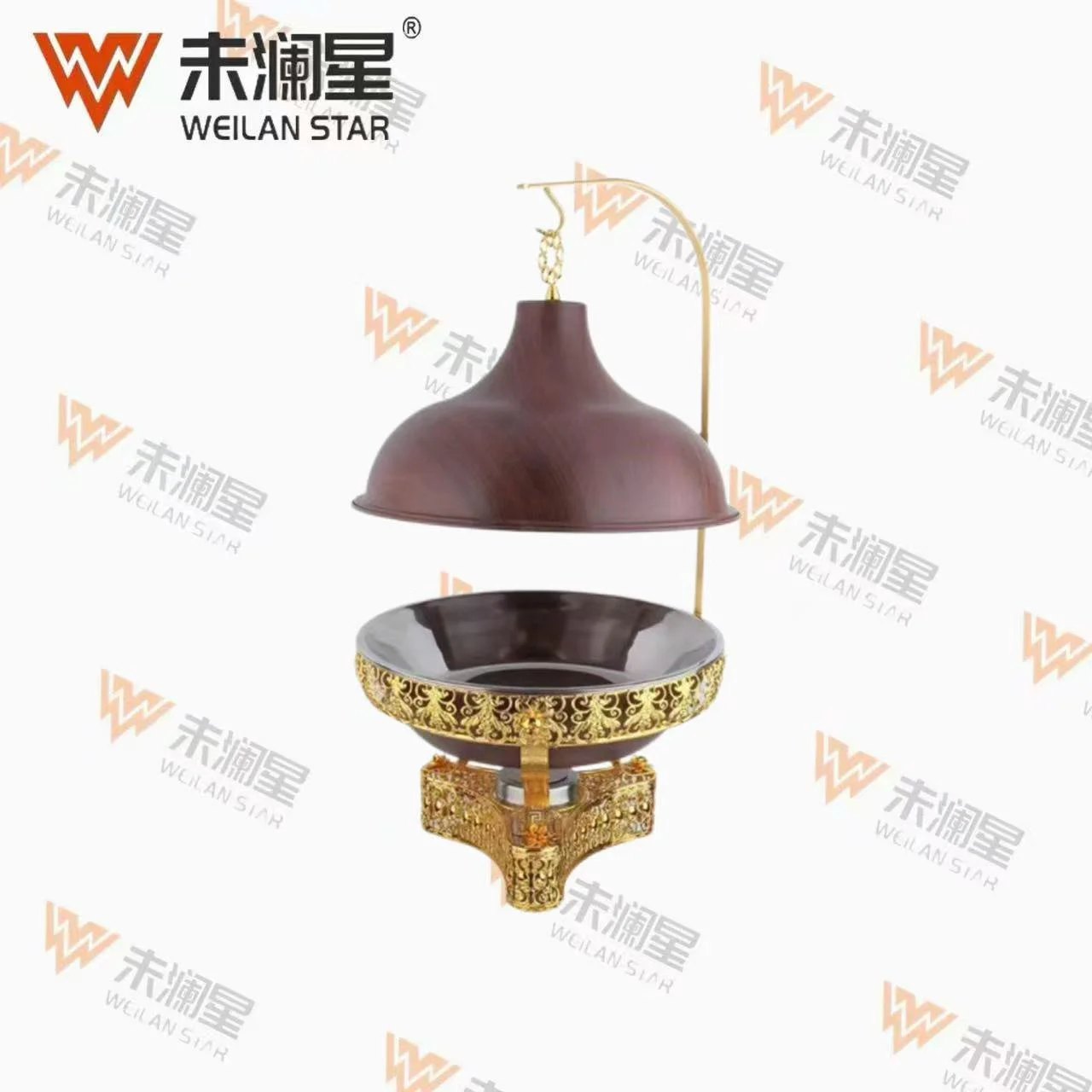 三角炉木纹 玻璃保温炉