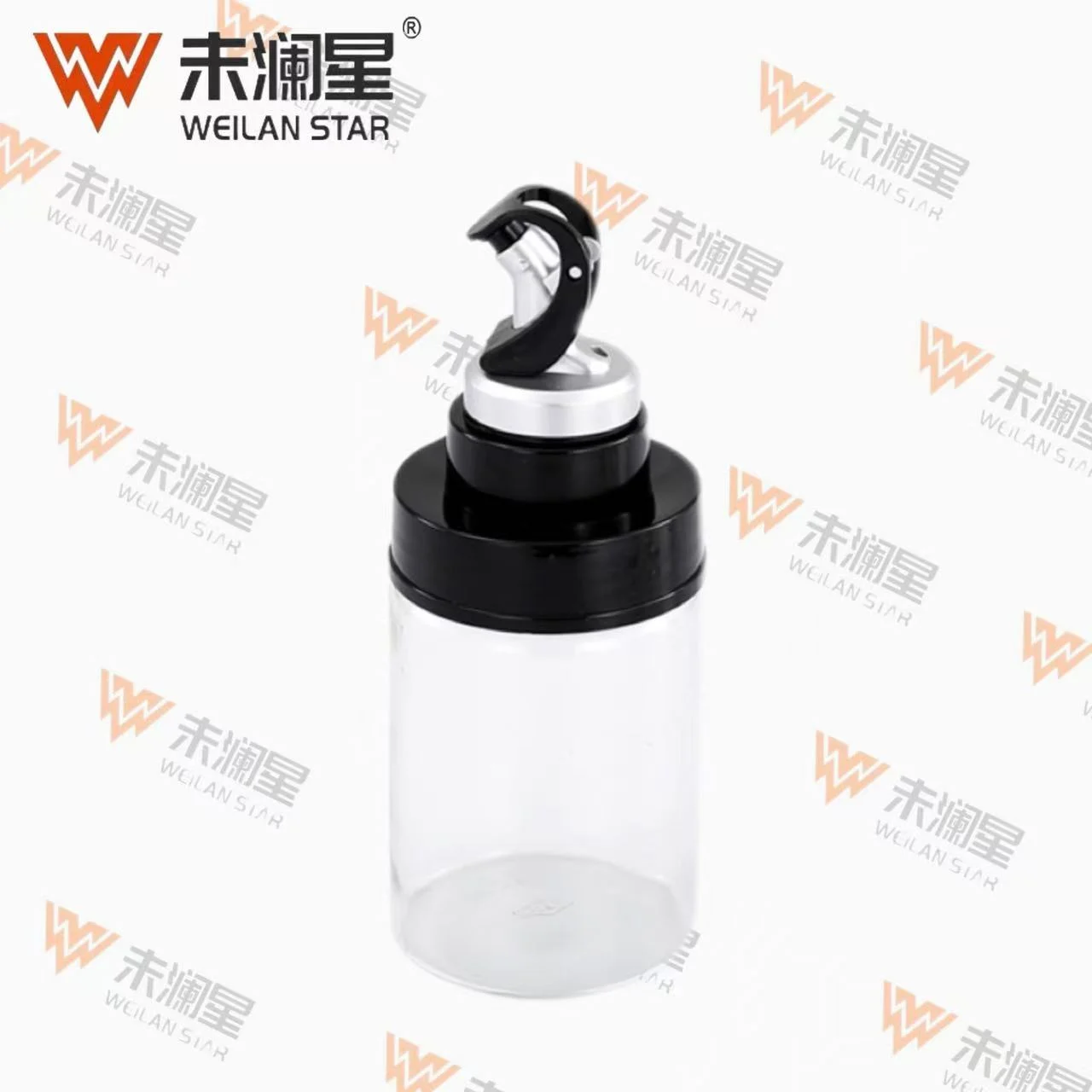 BDB220801-5-Black silver-250ML 调味罐