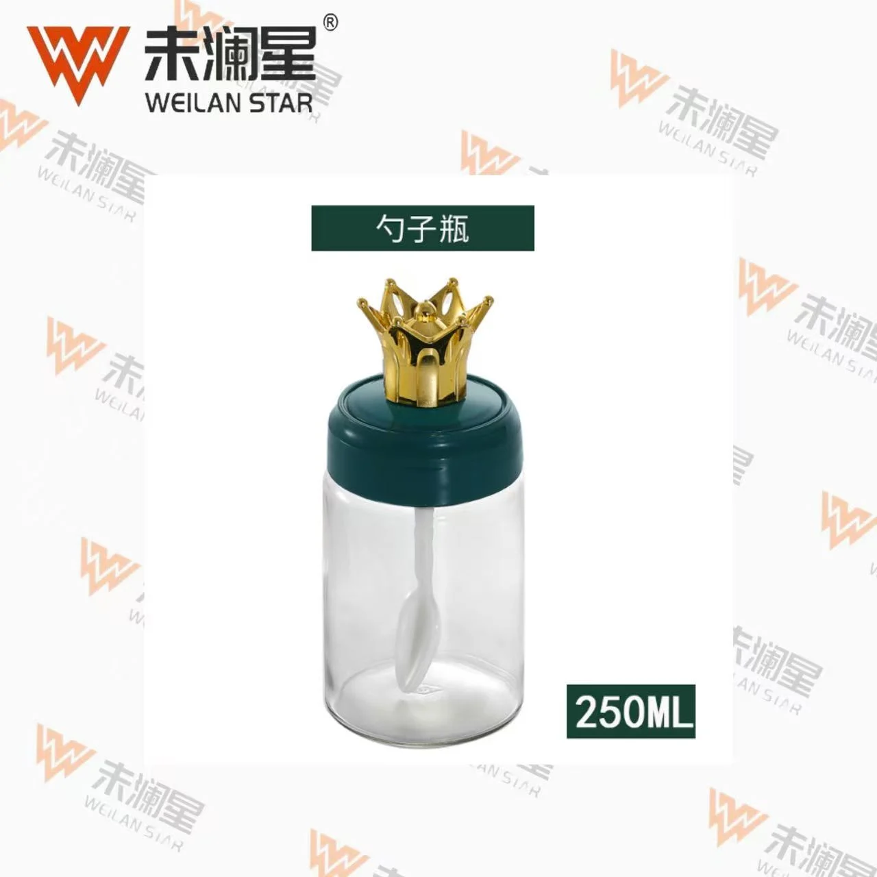 DB220801-1勺子瓶250ML 调味罐