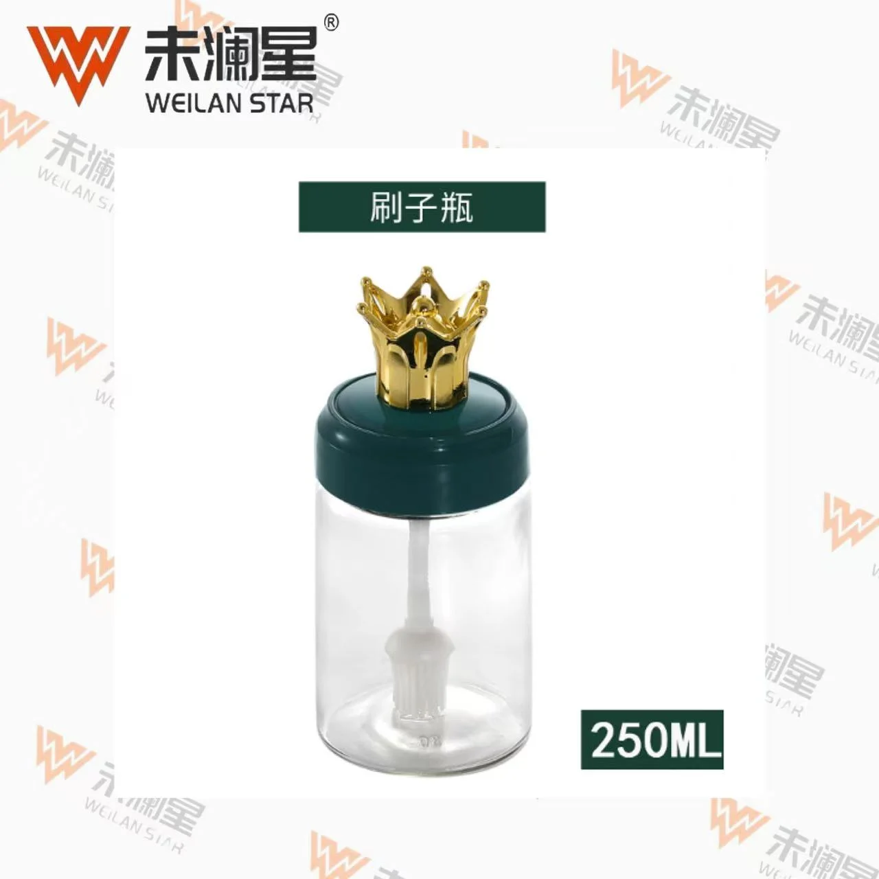 DB220801-3刷子瓶-250ML 调味罐