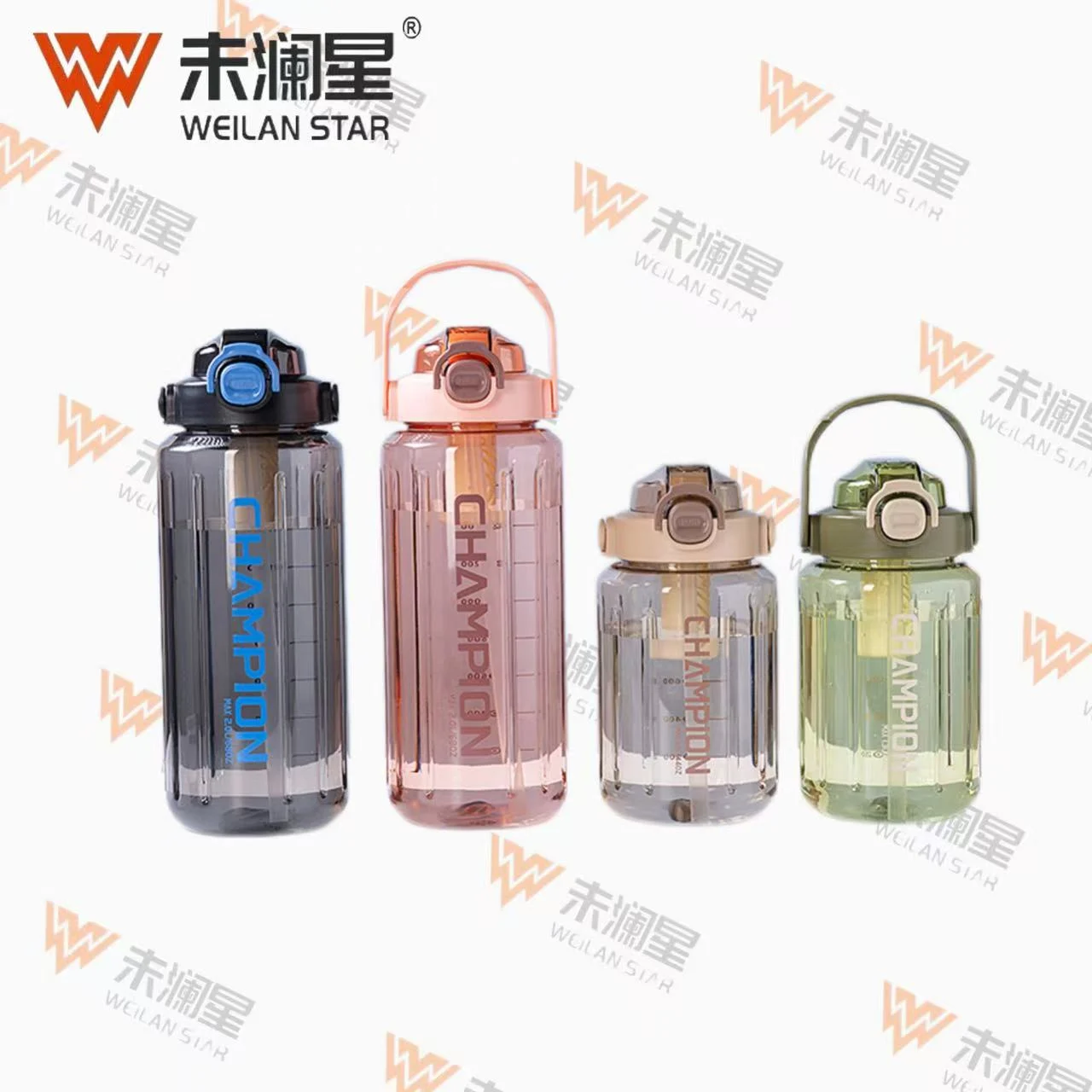 8001-1300ML 8002-2000ML 运动水壶