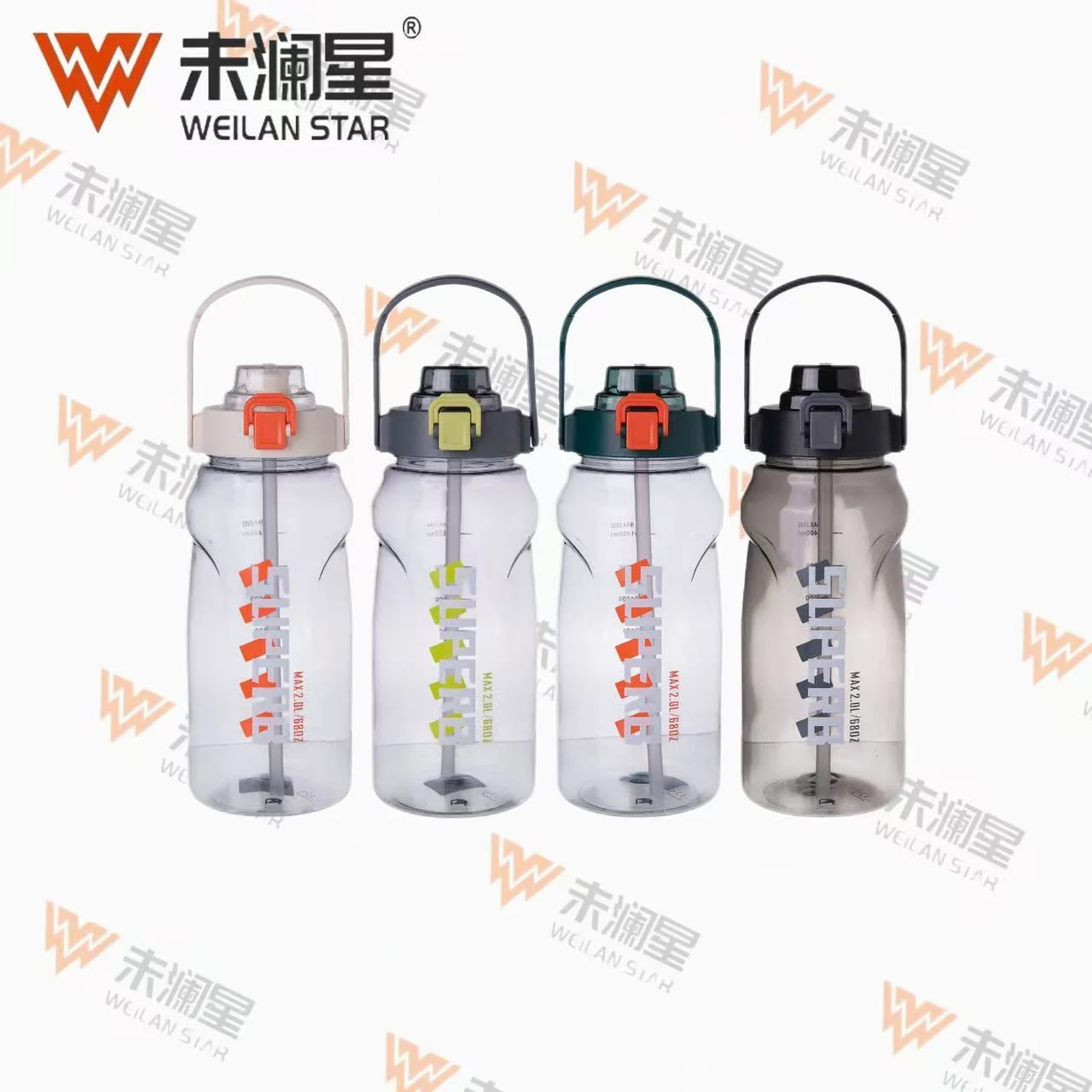 8006-1500ML 8007-2000ML 运动水壶