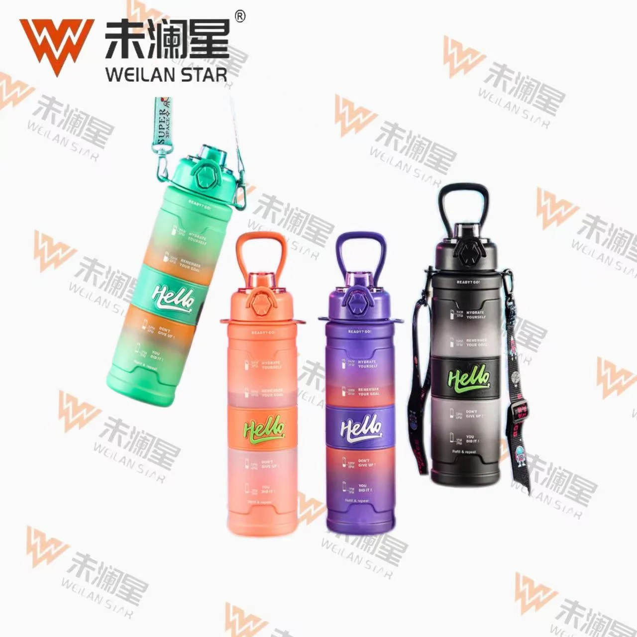 A2418-1000ML A2417-800ML 运动水壶