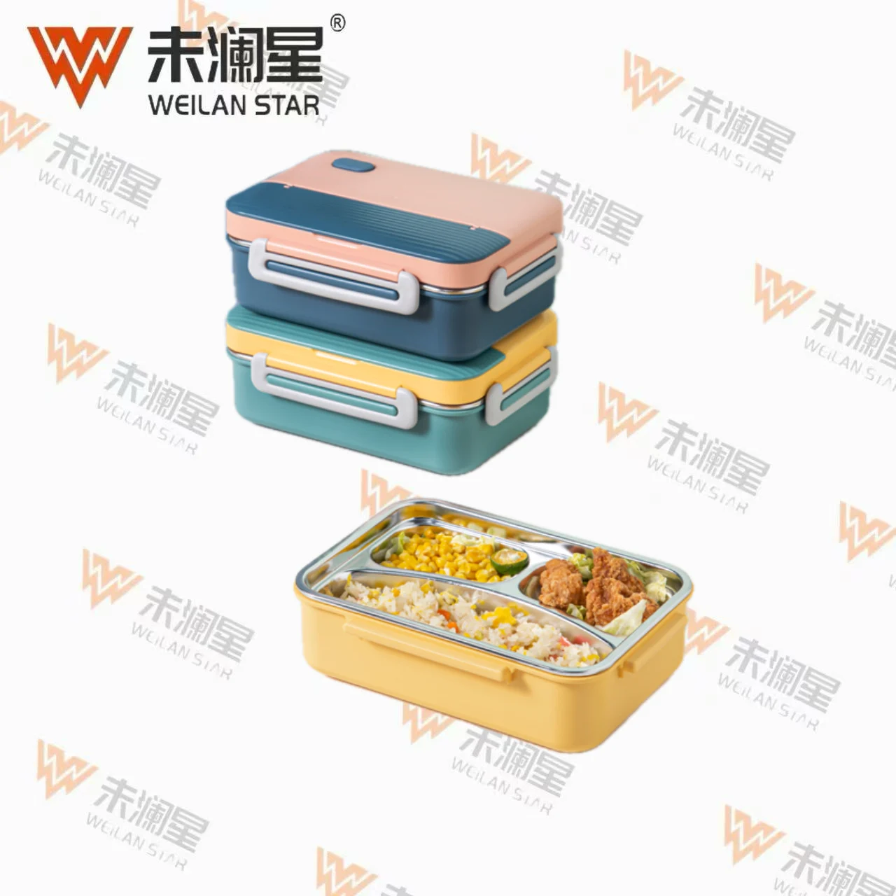 JKC-5729 不锈钢饭盒