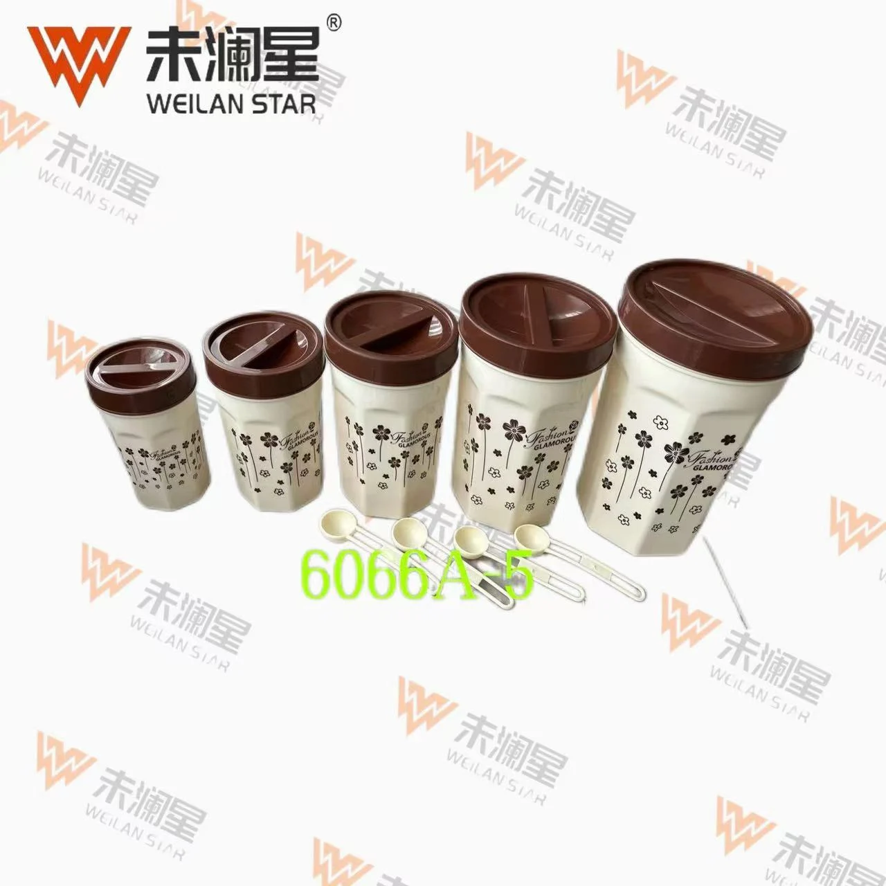 6066A-5PCS 糖罐