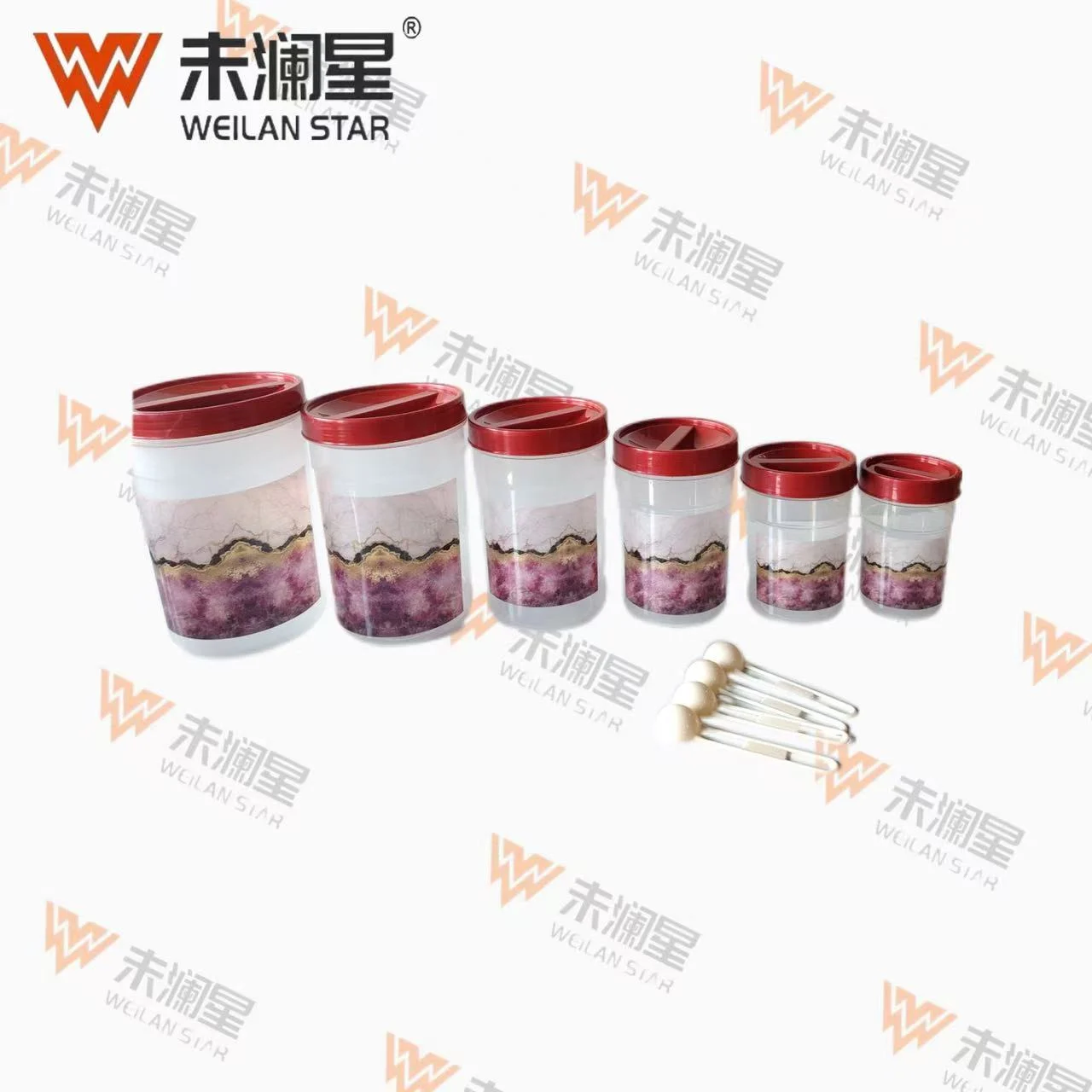 3001-6pcs 糖罐