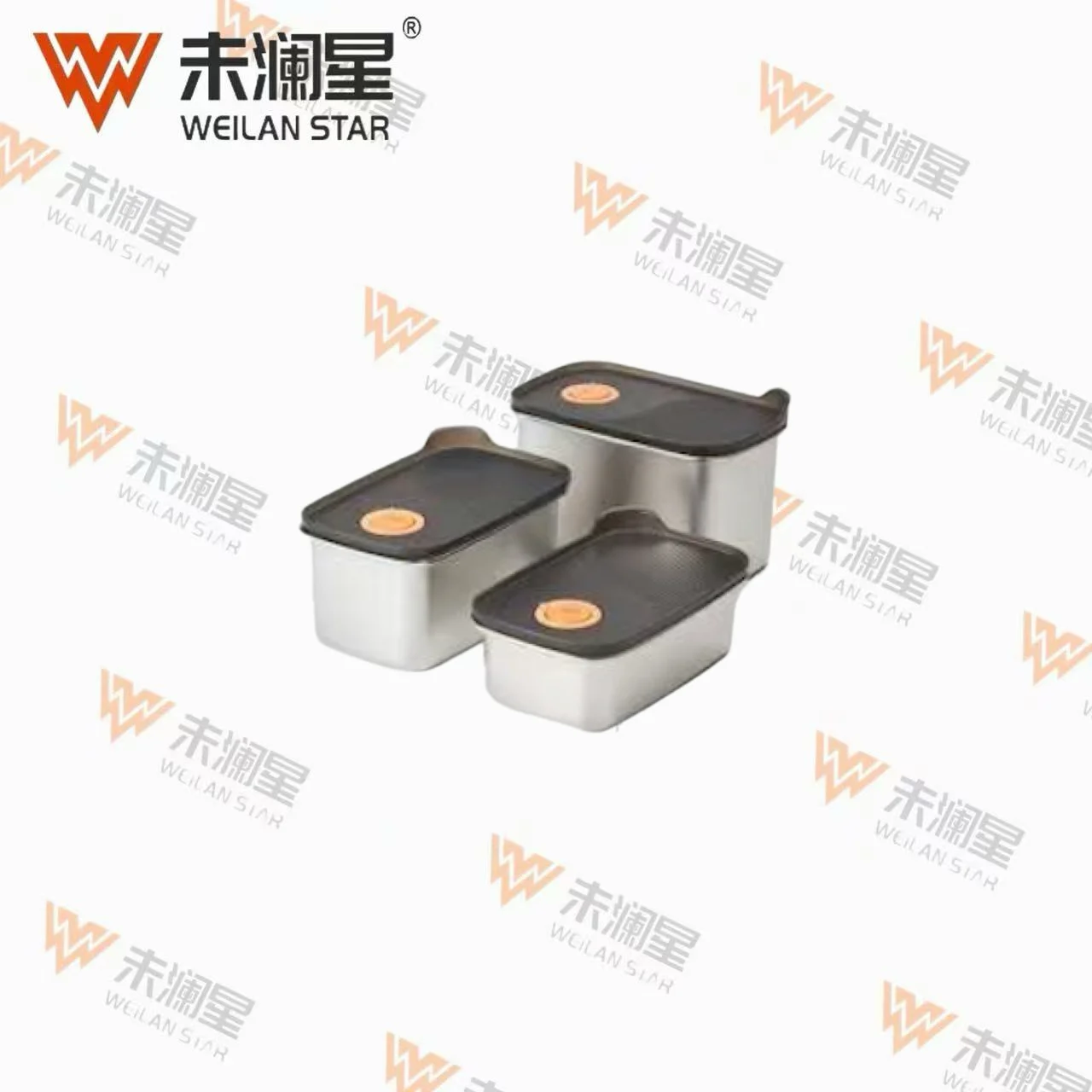 中号黑色盖 保鲜盒