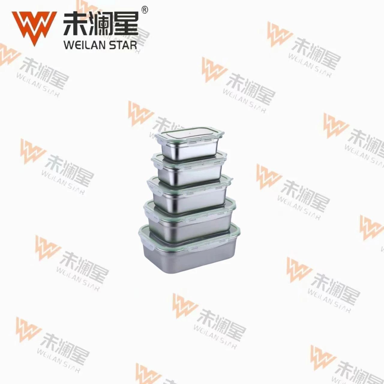 密封保鲜盒五件套 保鲜盒