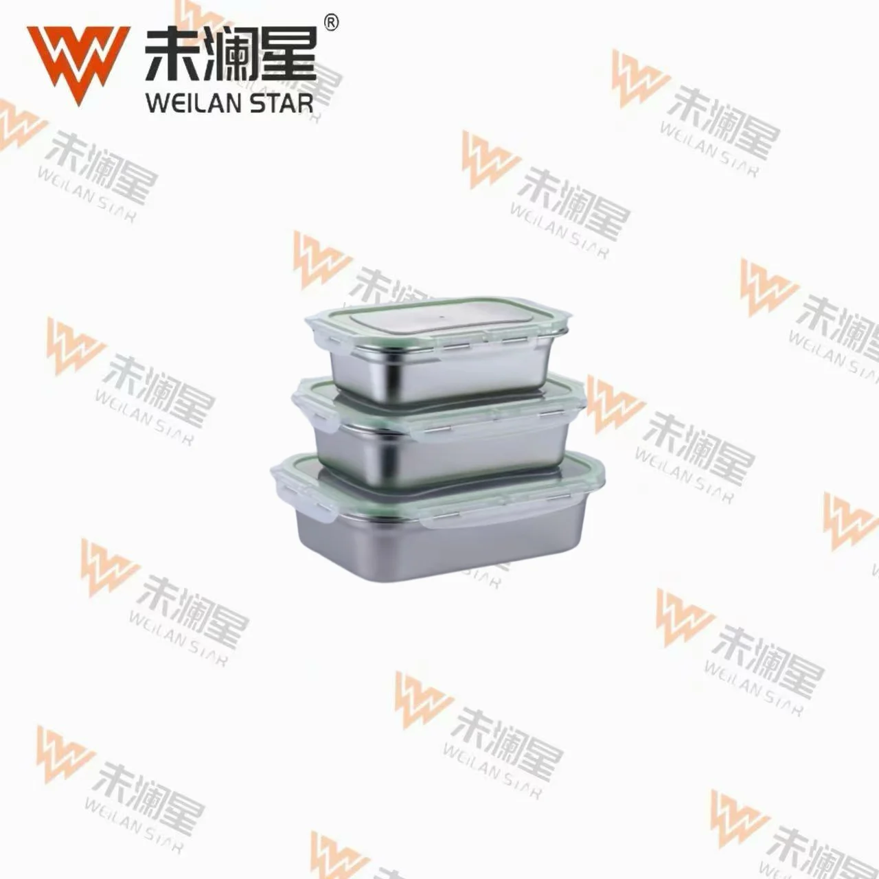 密封保鲜盒三件套 保鲜盒