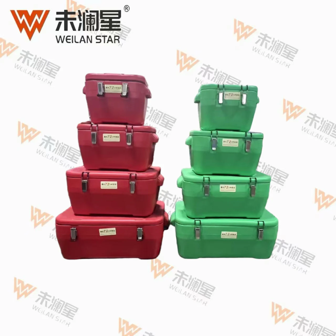 方形保温箱四件套 冰桶