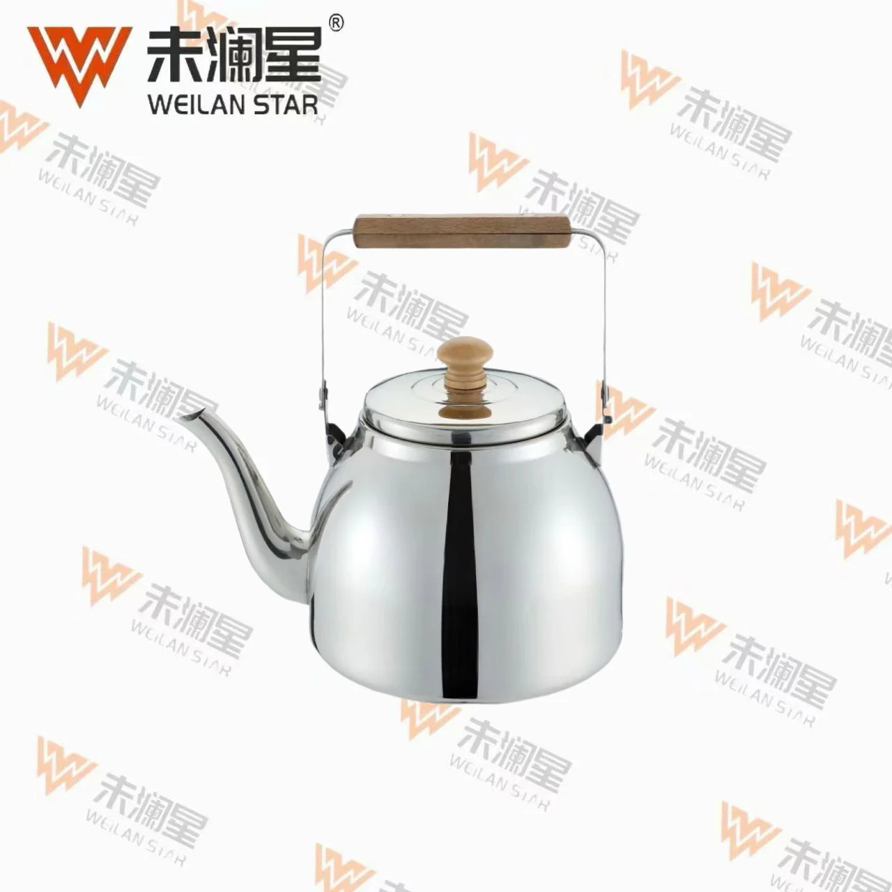 YC玉珠壶-亮光 不锈钢水壶