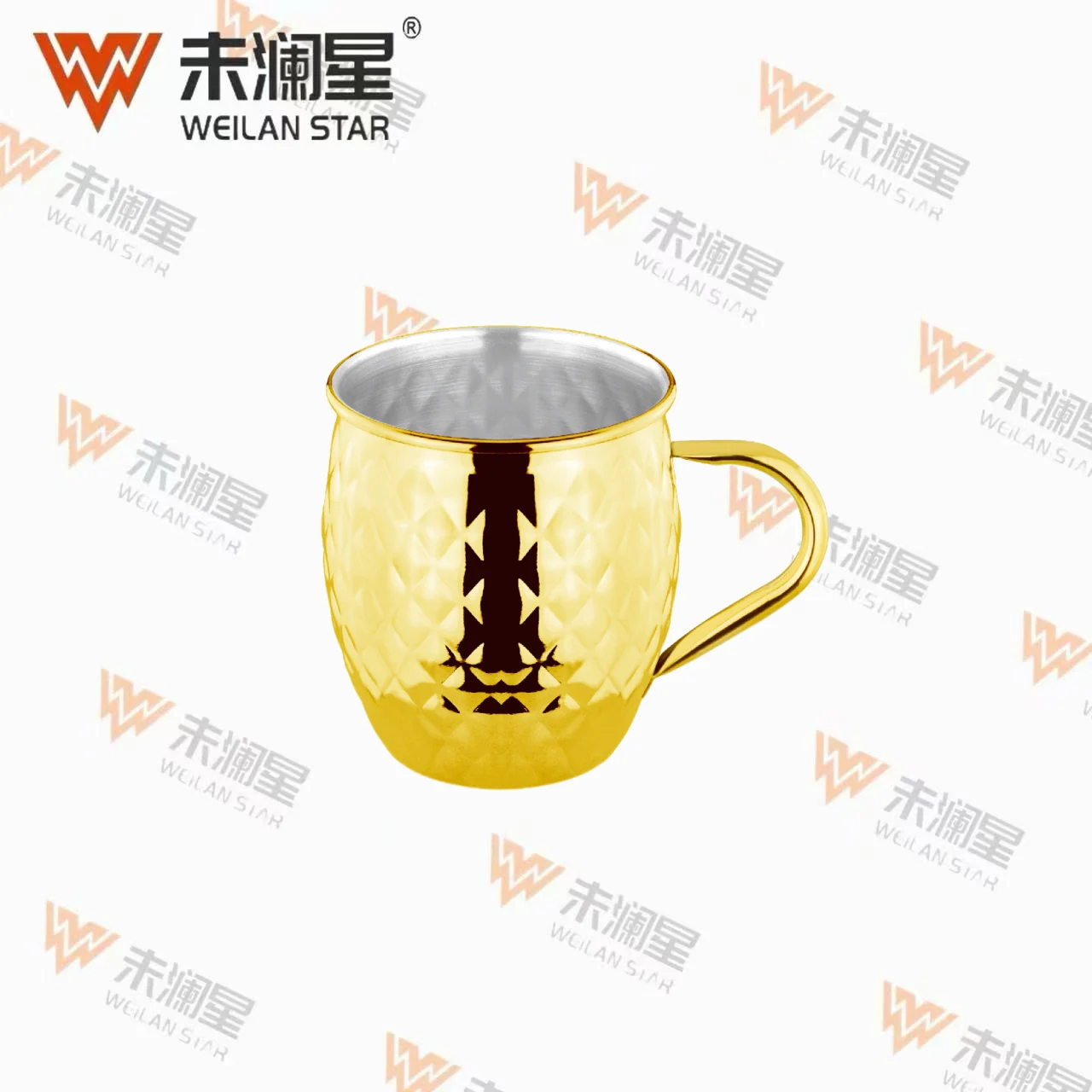 YC钢手把（金色） 不锈钢水壶