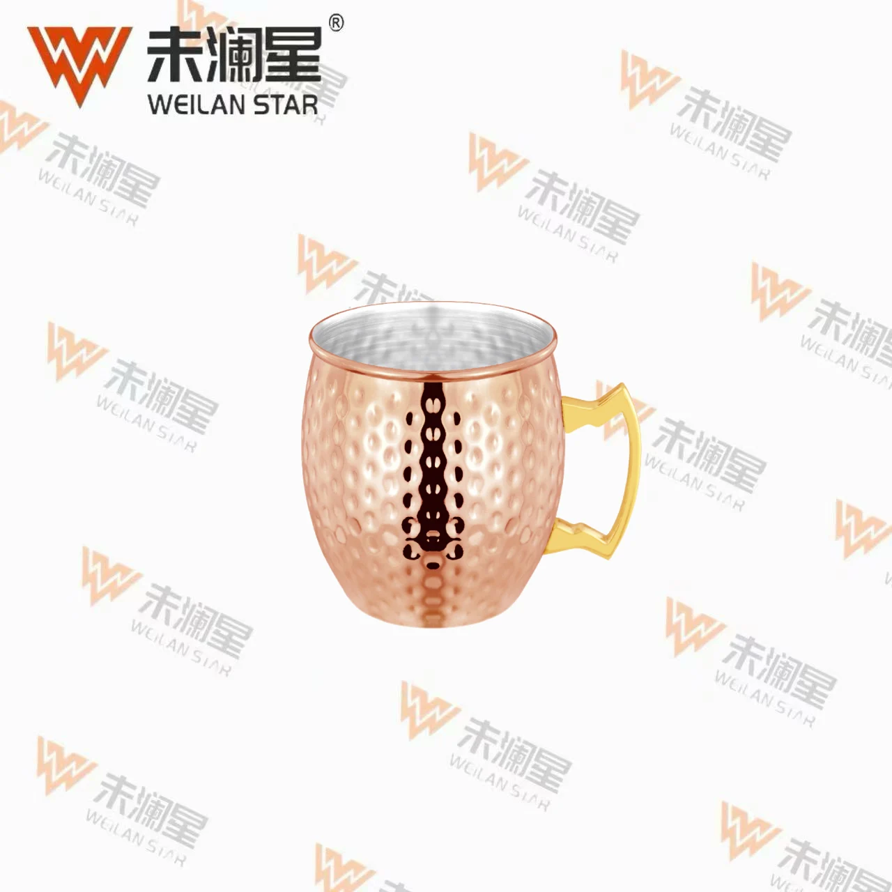 YC合金手把（玫瑰金） 不锈钢水壶