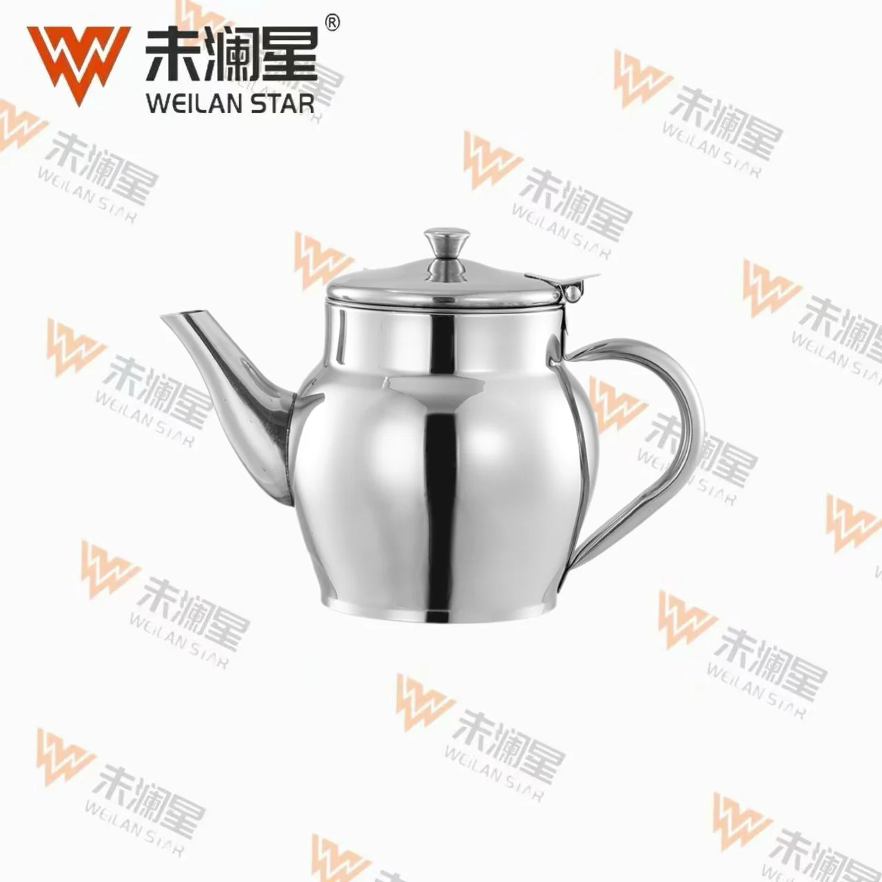 YC苹果亮光 不锈钢水壶