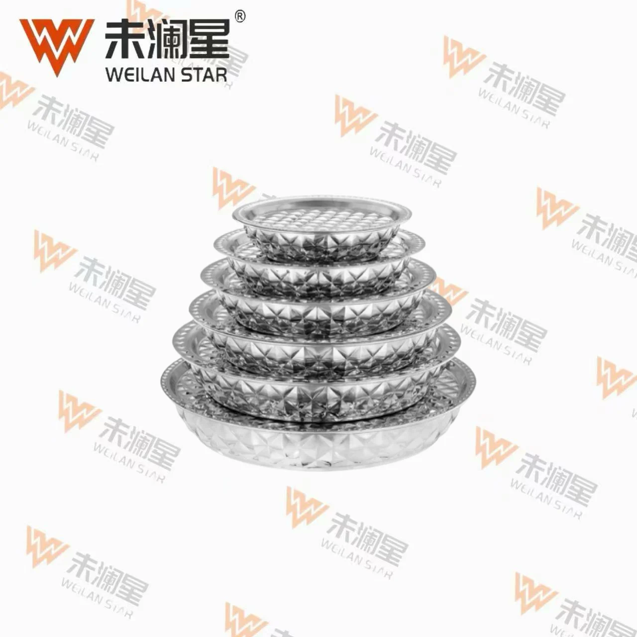 LG钻石盘带盖 不锈钢